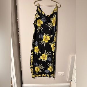 Vintage Tommy Bahama Floral Swim Coverup Sarong OS